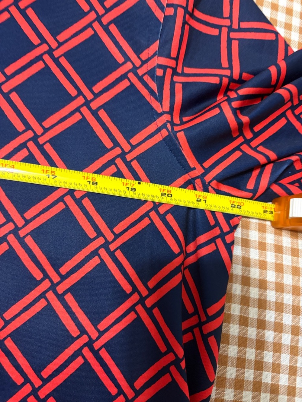 Vineyard Vines Navy and Red Dress XL - Picture 8 of 8